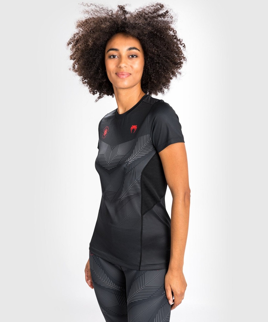 venum phantom dry tech tシャツ - レディース - ブラックレッド