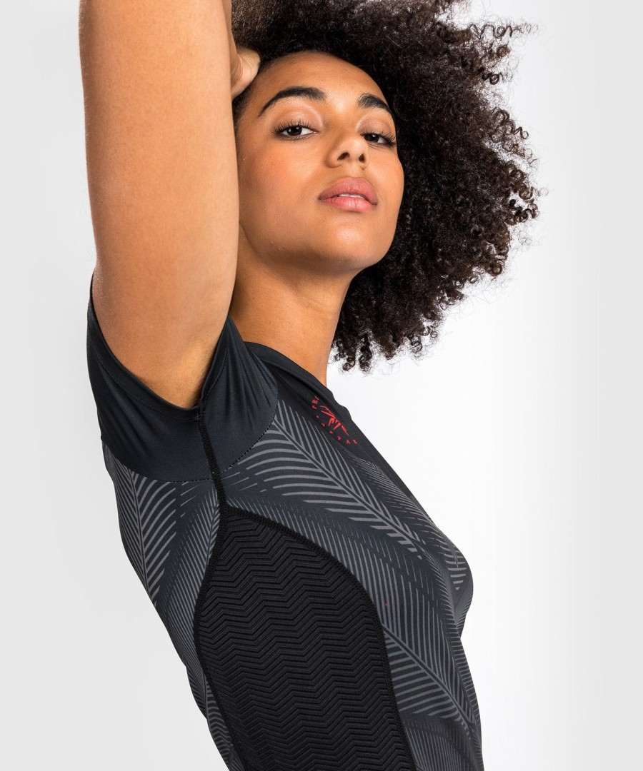 venum phantom dry tech tシャツ - レディース - ブラックレッド