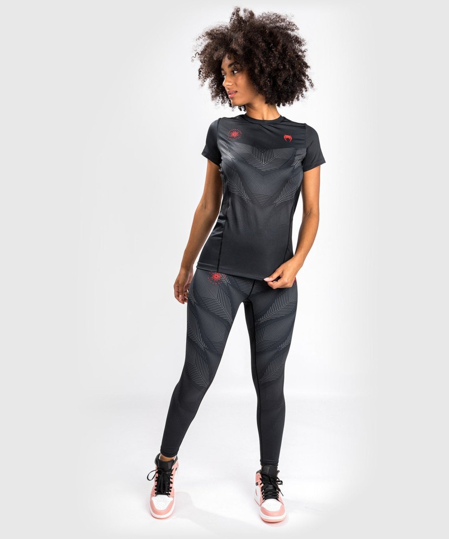 venum phantom dry tech tシャツ - レディース - ブラックレッド