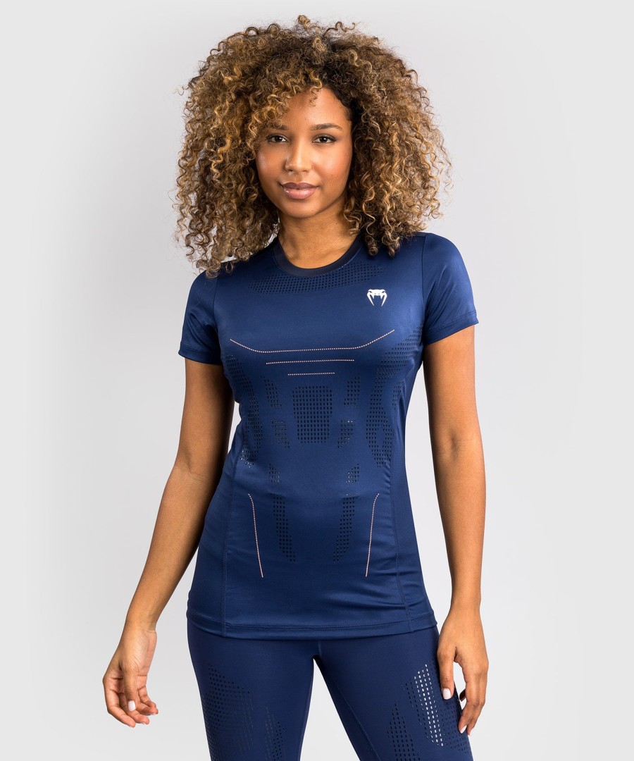 venum technical 3.0 レディース ドライテック tシャツ - ナイトブルー