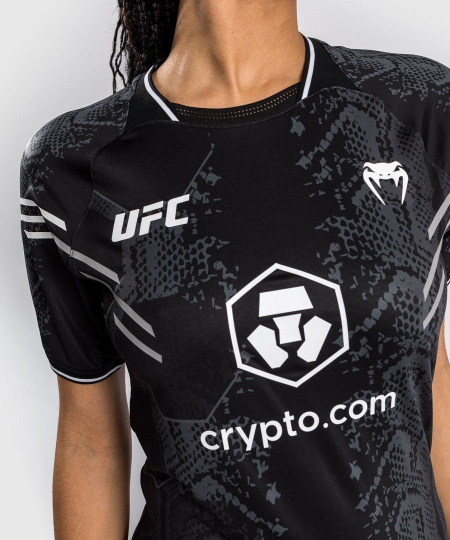 ufc adrenaline by venum オーセンティック ファイトナイト ウィメンズ ウォークアウト ジャージ - ブラック