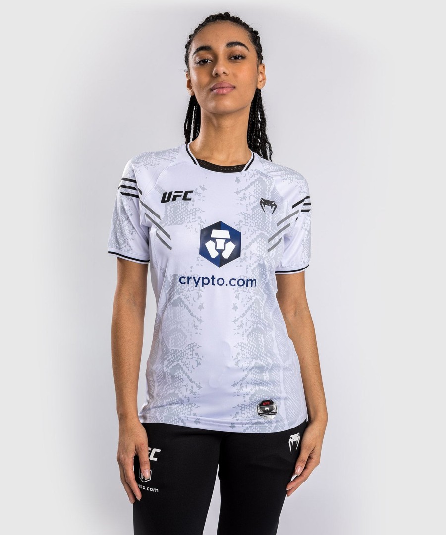 ufc adrenaline by venum オーセンティック ファイトナイト ウィメンズ ウォークアウト ジャージ - ホワイト