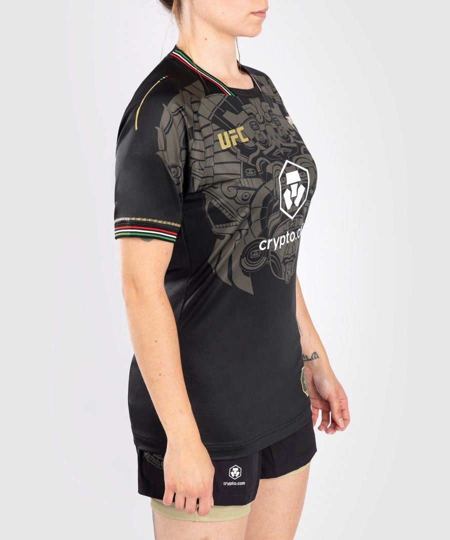 noche ufc by venum オーセンティック ファイトナイト レディース ウォークアウト ジャージ - ブラック