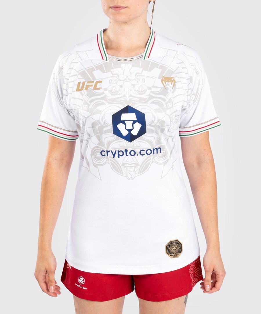 noche ufc by venum オーセンティック ファイトナイト レディース ウォークアウト ジャージ - ホワイト