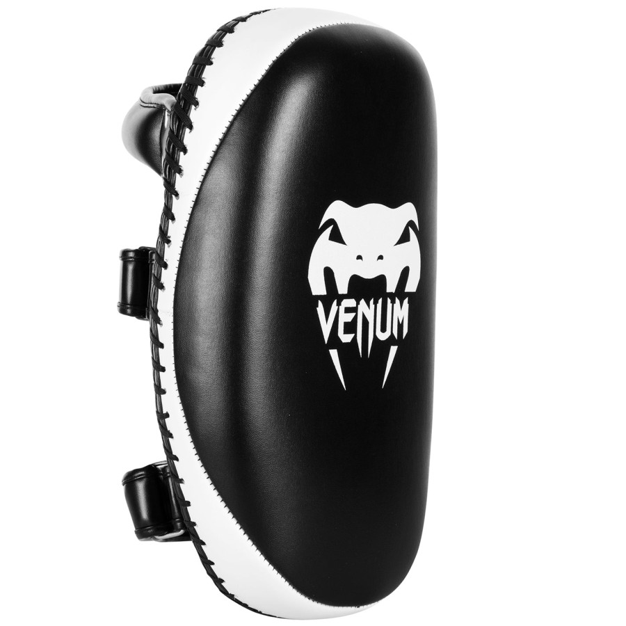 venum ライトキックパッド - スキンテックスレザー - ブラックアイス ペア