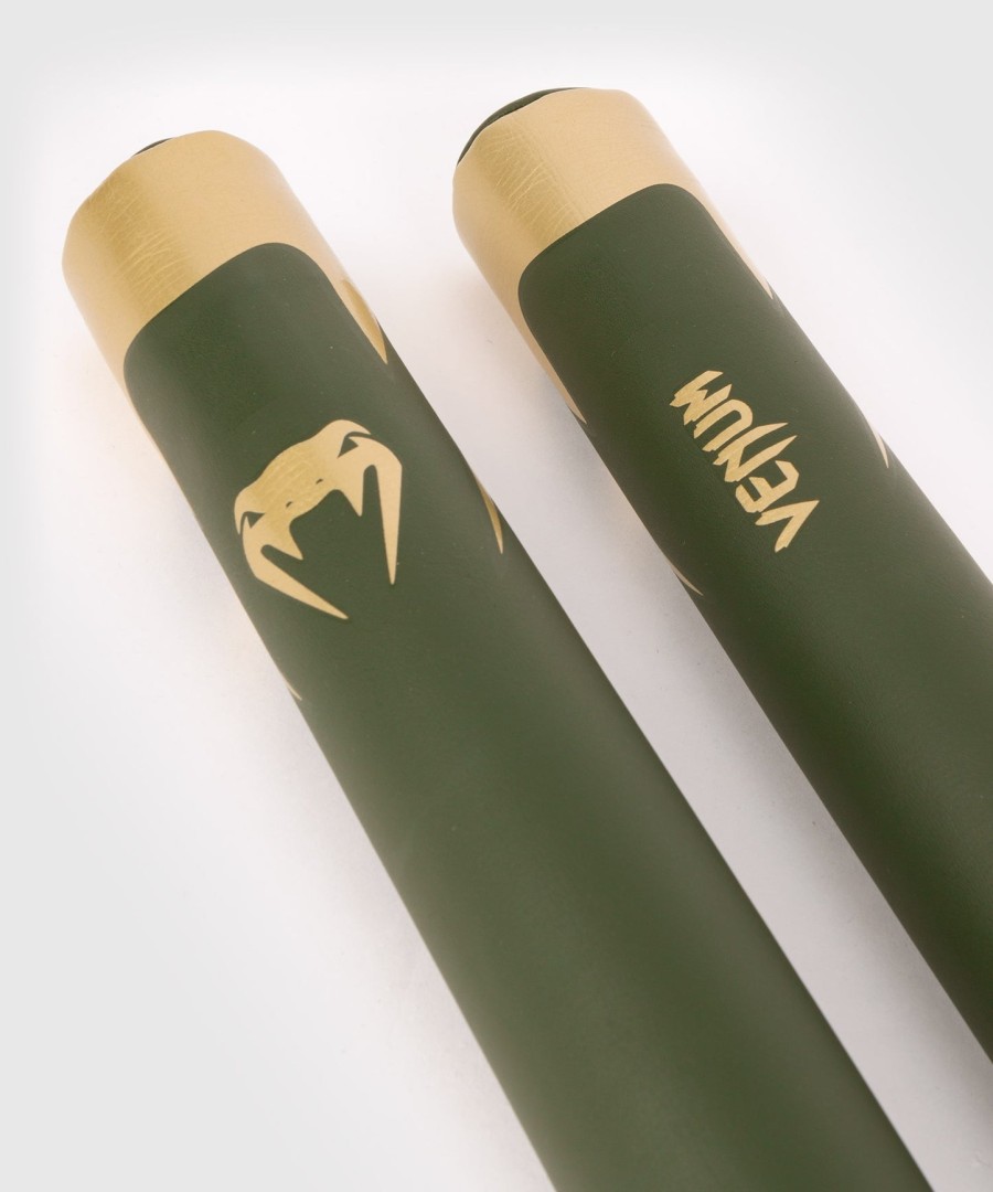 venum pro ボクシングスティック ペア - カーキゴールド