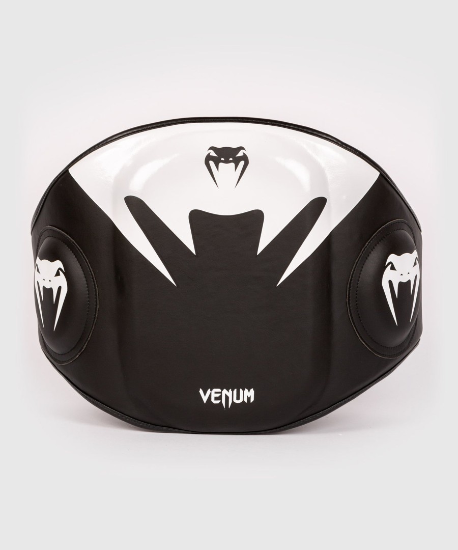 venum elite ベリープロテクター - ブラックホワイト