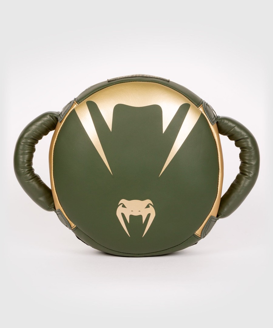 venum pro boxing ミニラウンドパンチシールド - カーキゴールド