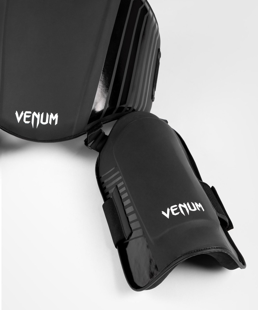 venum challenger 腹部脚部プロテクター - ブラックホワイト