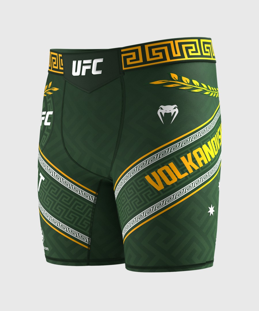 メンズ ufc アンライバルド バイ venum グリーン アレクサンダー ヴォルカノフスキー ヴァーレ トゥード ショート