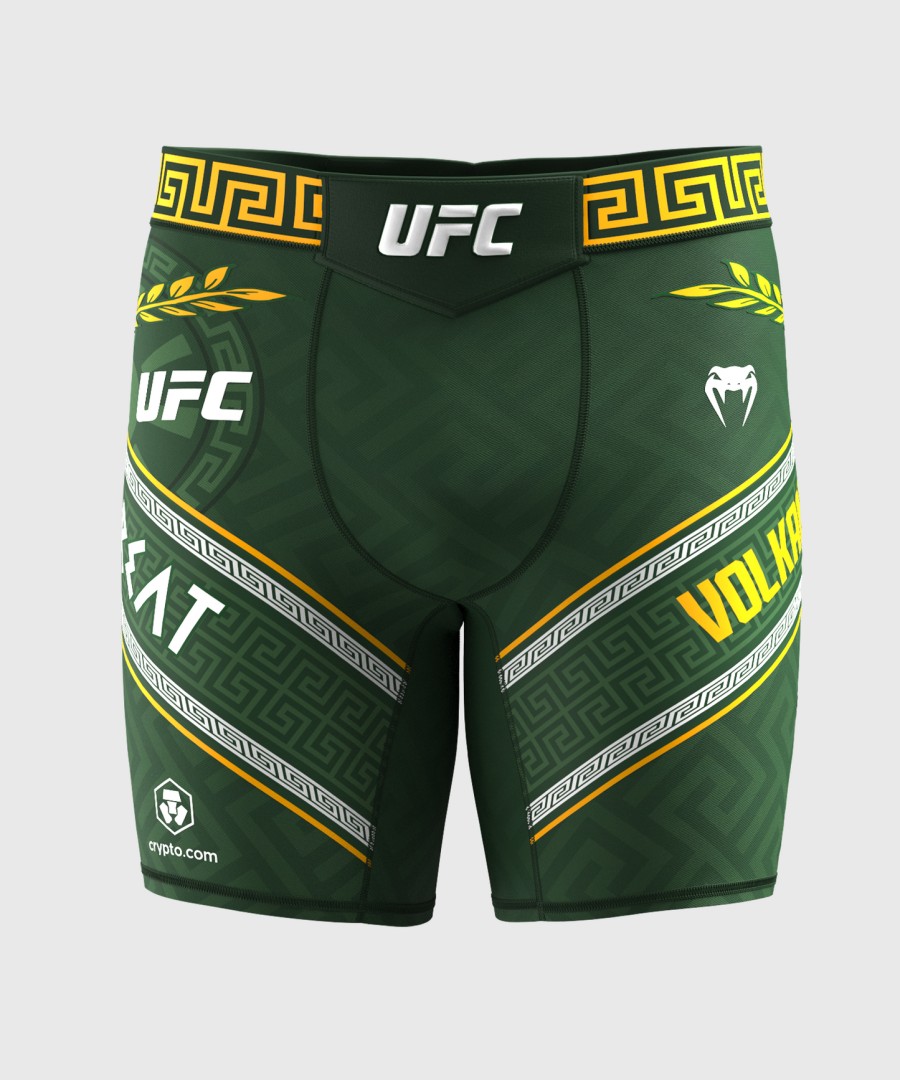 メンズ ufc アンライバルド バイ venum グリーン アレクサンダー ヴォルカノフスキー ヴァーレ トゥード ショート