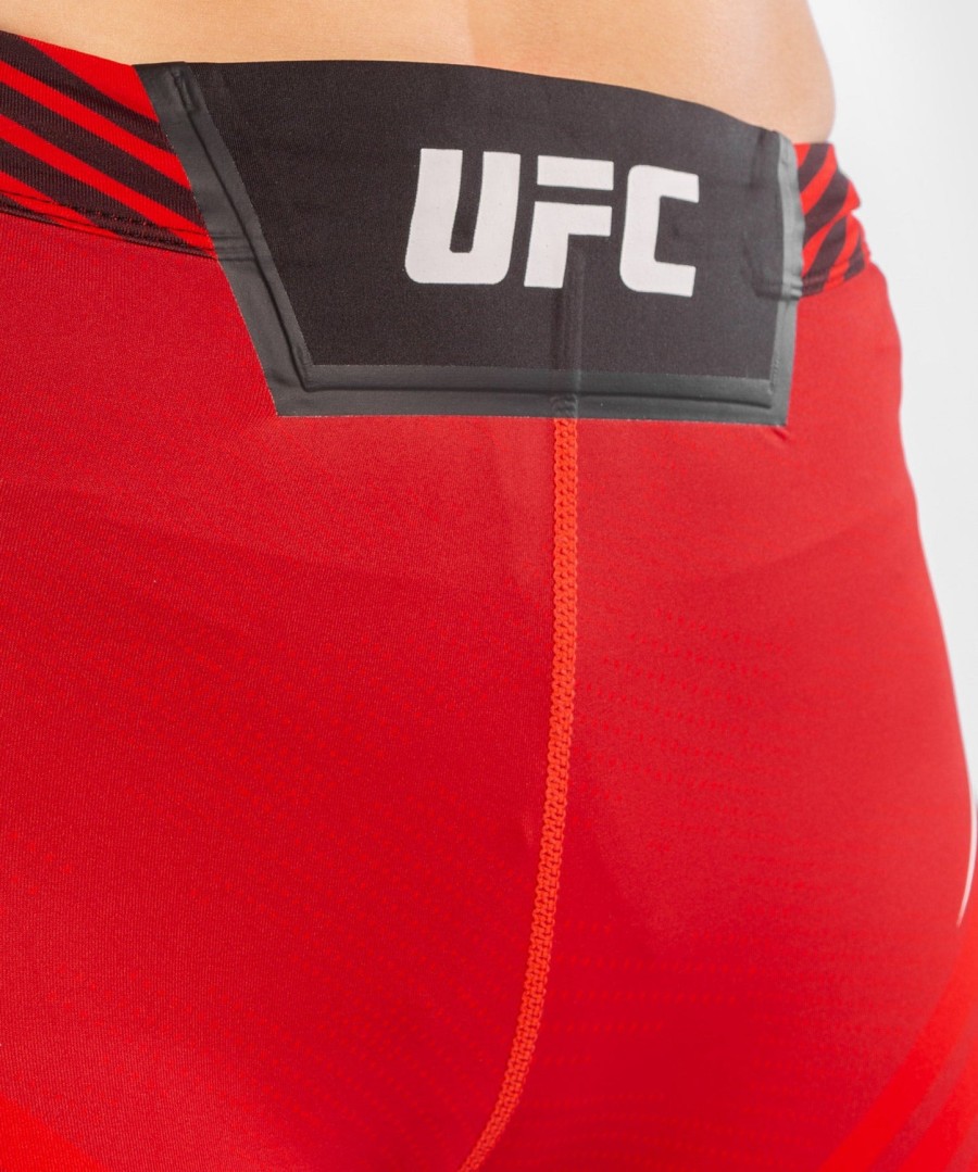 ufc venum オーセンティック ファイトナイト レディース vale tudo ショーツ - ロングフィット - レッド