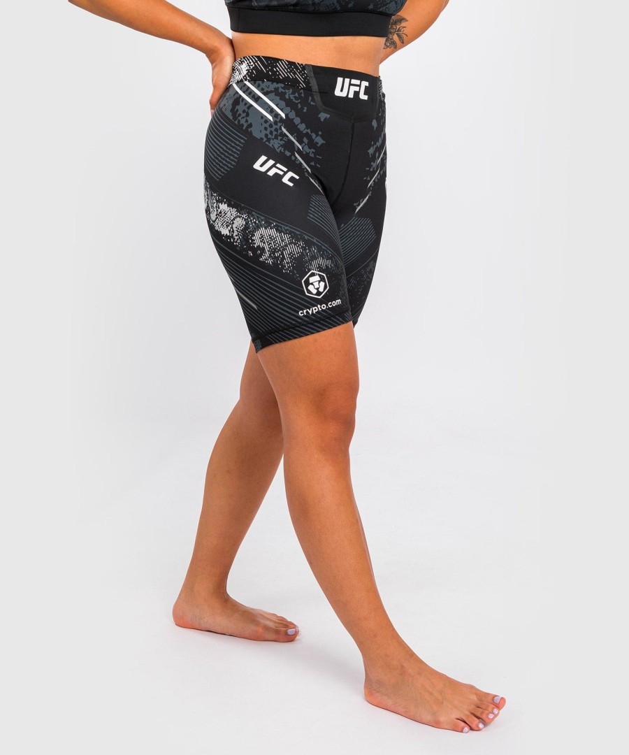 ufc adrenaline by venum authentic fight night レディース vale tudo ショートパンツ - ロングフィット - ブラック
