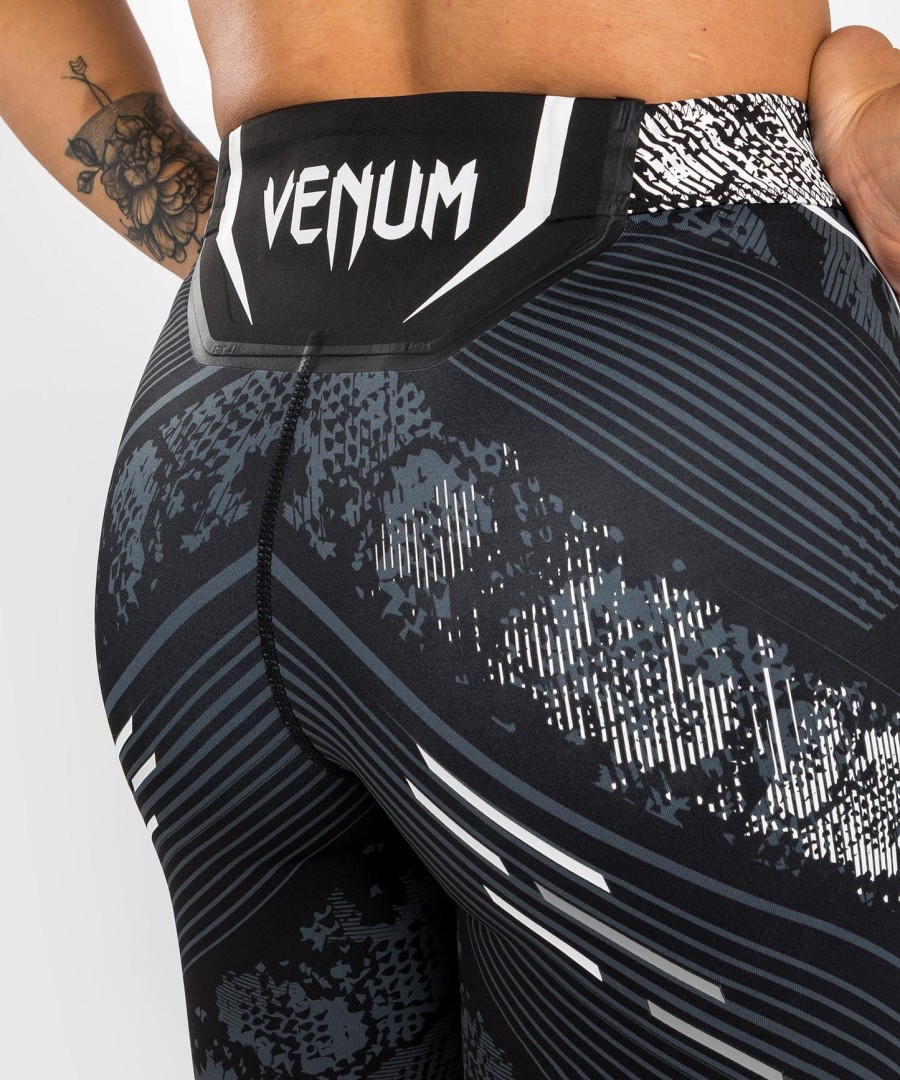 ufc adrenaline by venum authentic fight night レディース vale tudo ショートパンツ - ロングフィット - ブラック