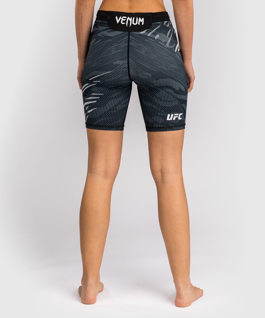 ufc fusion by venum オーセンティック ファイトナイト レディース vale tudo ショートパンツ - ロングフィット - ブラック