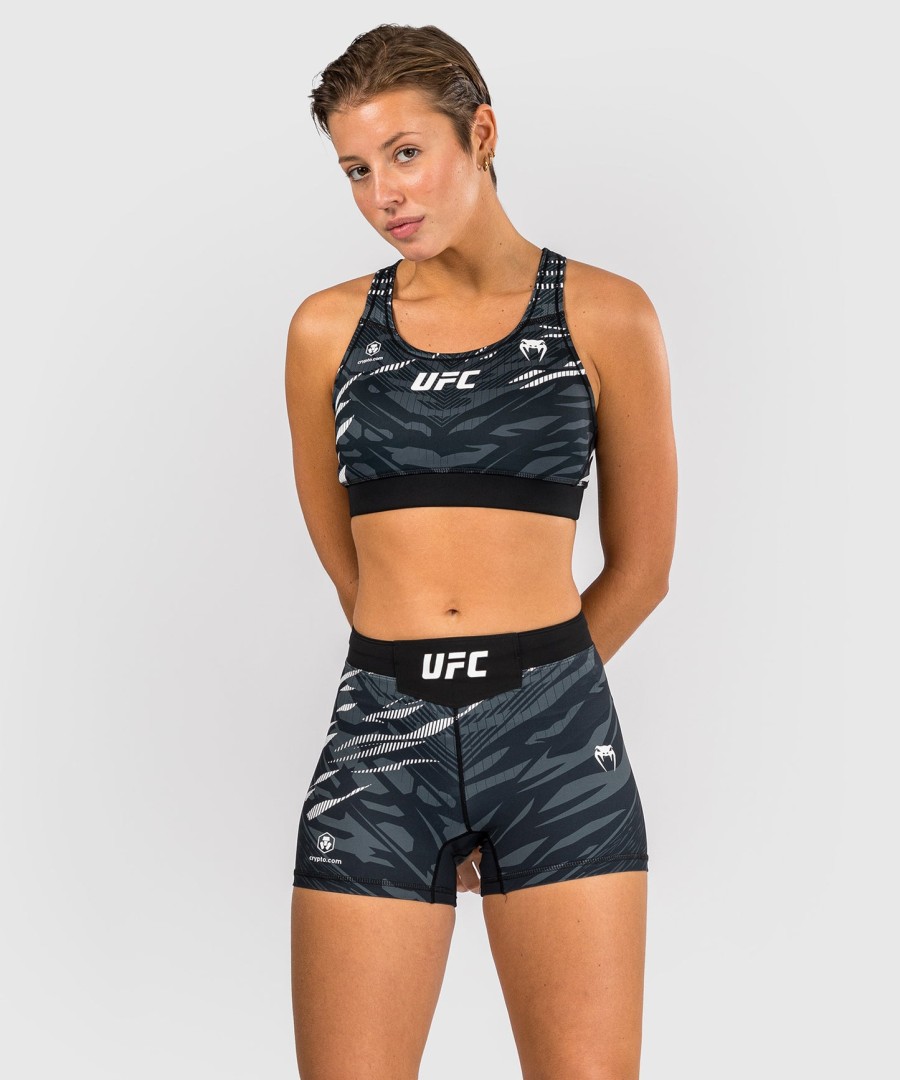 ufc fusion by venum オーセンティック ファイトナイト レディース vale tudo ショートパンツ - ショートフィット - ブラック