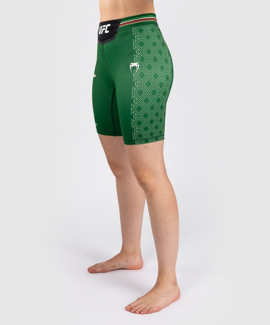 noche ufc by venum authentic fight night women vale tudo short - long fit - green