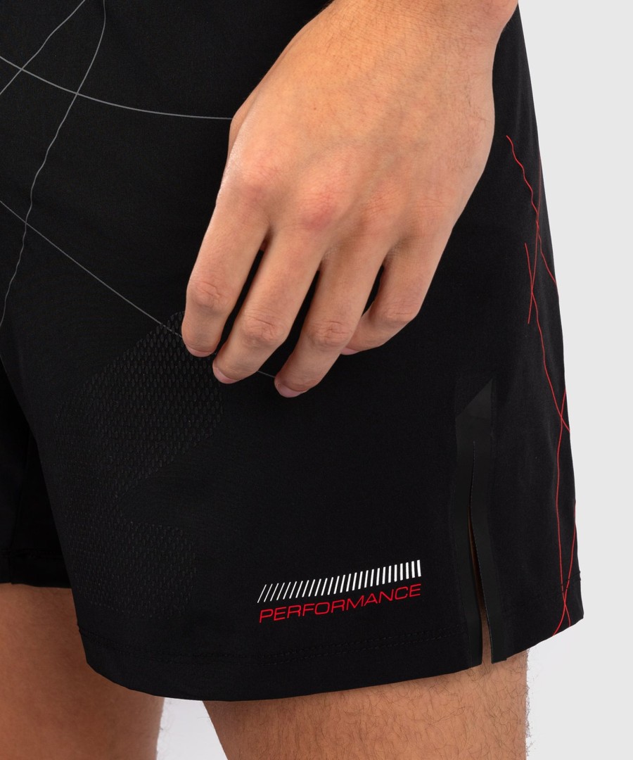 venum tactical xt ファイトショーツ - ブラックファイアレッド