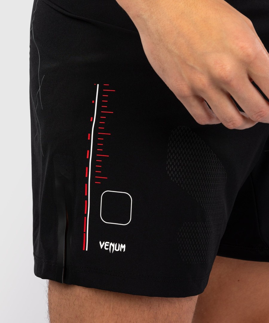 venum tactical xt ファイトショーツ - ブラックファイアレッド