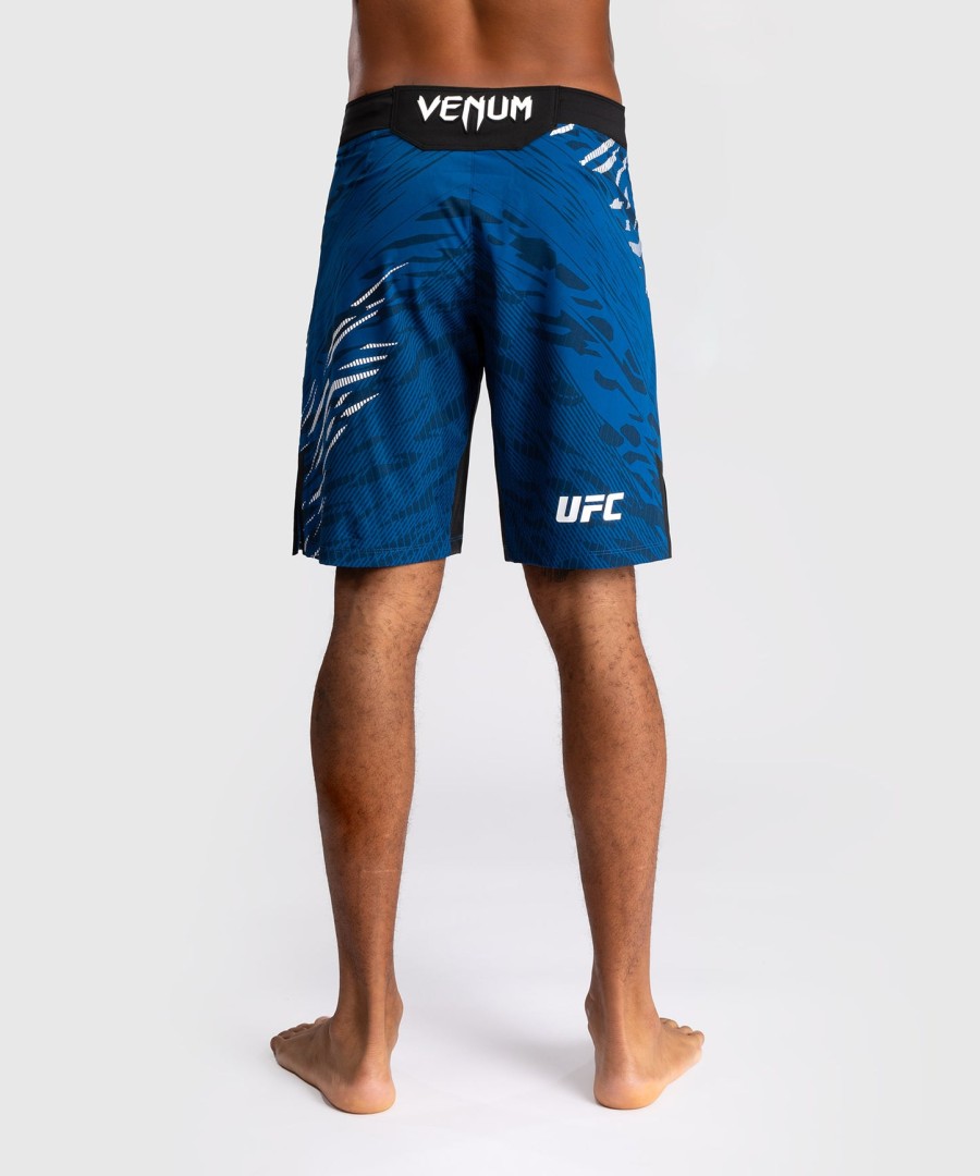 ufc fusion by venum オーセンティック ファイトナイト メンズ ファイトショーツ - ロングフィット - ブルー