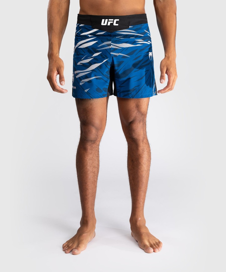 ufc fusion by venum authentic fight night メンズ ファイトショーツ - ショートフィット - ブルー