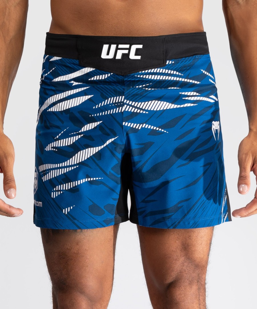 ufc fusion by venum authentic fight night メンズ ファイトショーツ - ショートフィット - ブルー