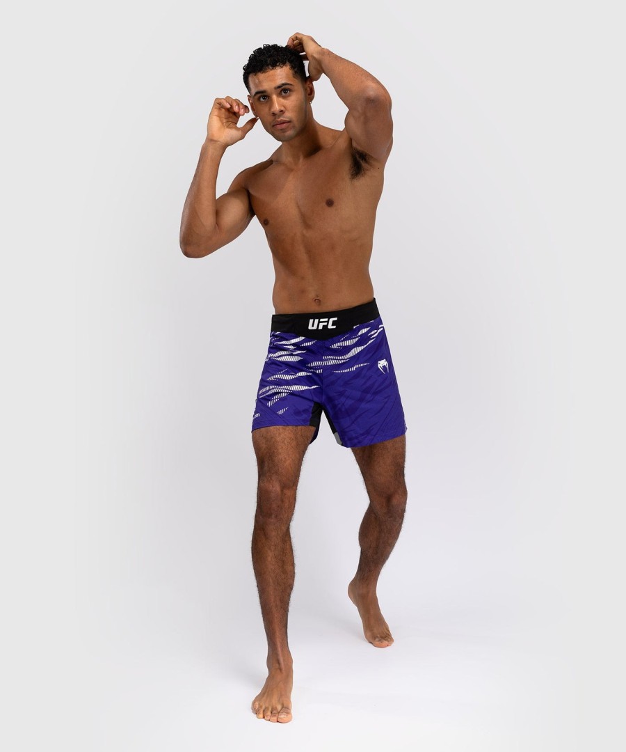 ufc fusion by venum authentic fight night メンズ ファイトショーツ - ショートフィット - パープル