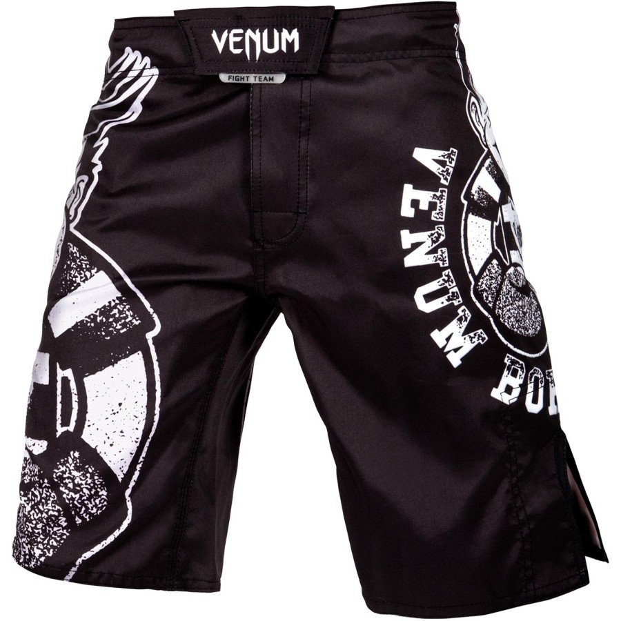 venum born to fight キッズ ファイトショーツ - ブラックホワイト