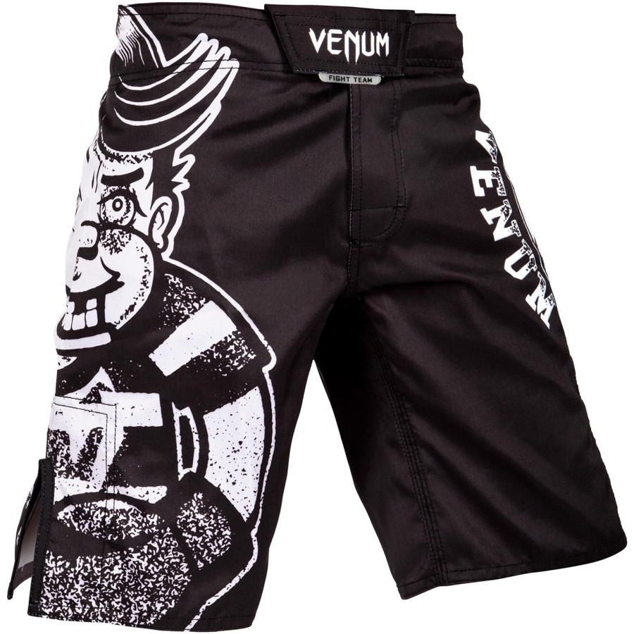 venum born to fight キッズ ファイトショーツ - ブラックホワイト