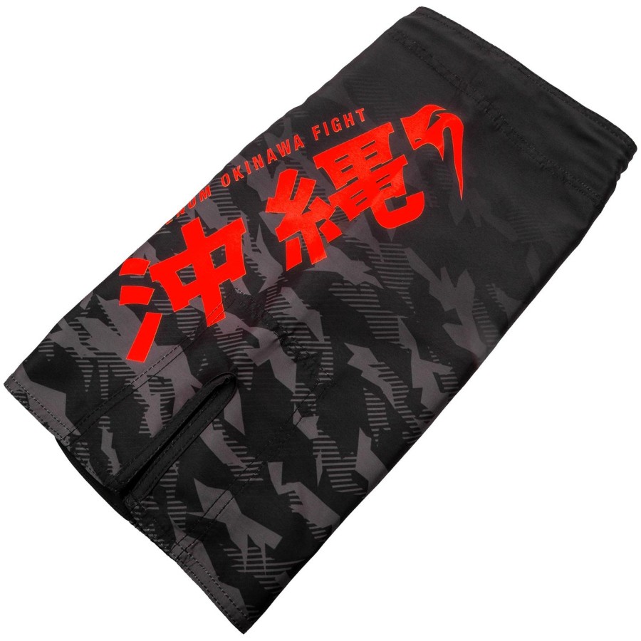 venum 沖縄 2.0 キッズ ファイトショーツ - ブラックレッド