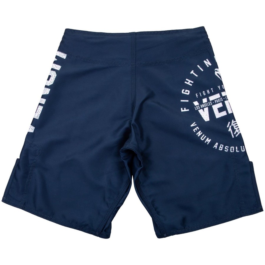 venum signature キッズ ファイトショーツ - ネイビーブルー