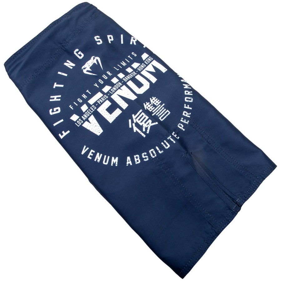 venum signature キッズ ファイトショーツ - ネイビーブルー