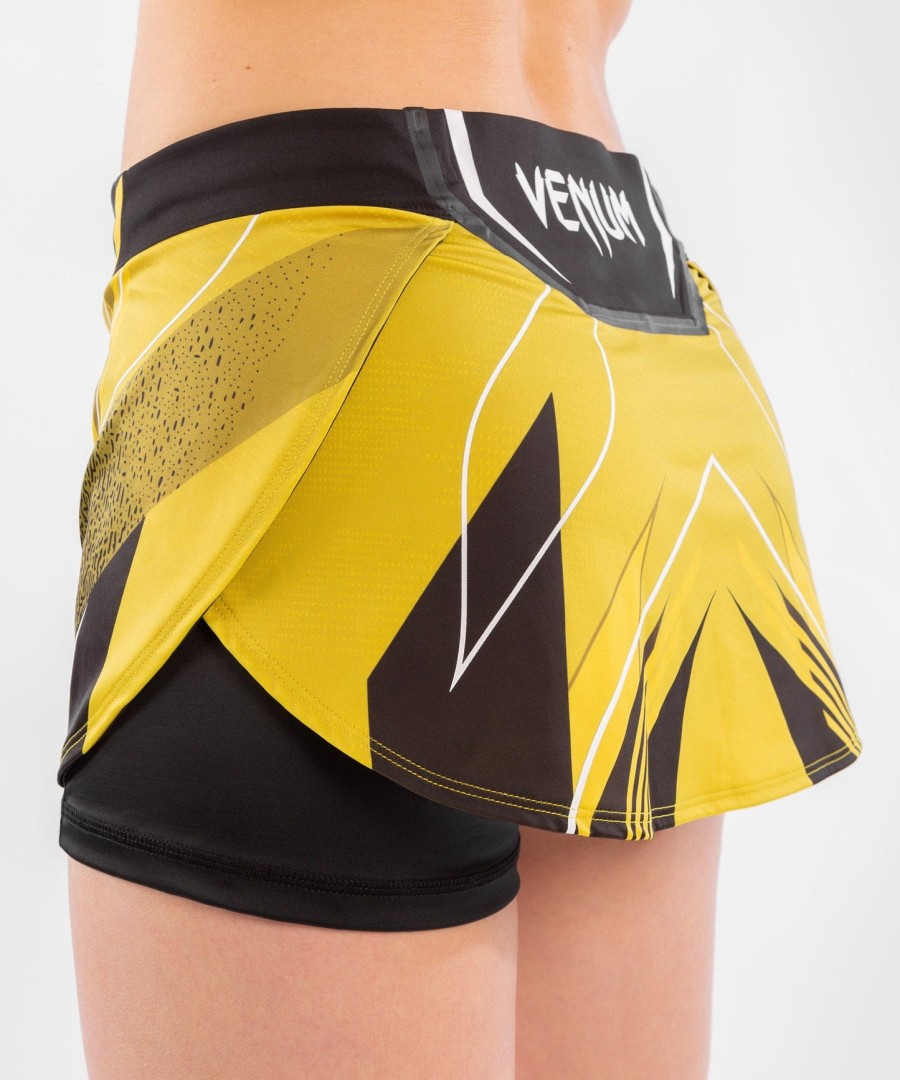 ufc venum オーセンティック ファイトナイト レディース スコート - イエロー