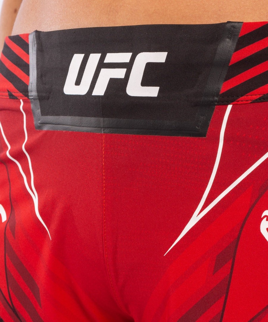 ufc venum オーセンティック ファイトナイト レディース ショーツ - ショートフィット - レッド