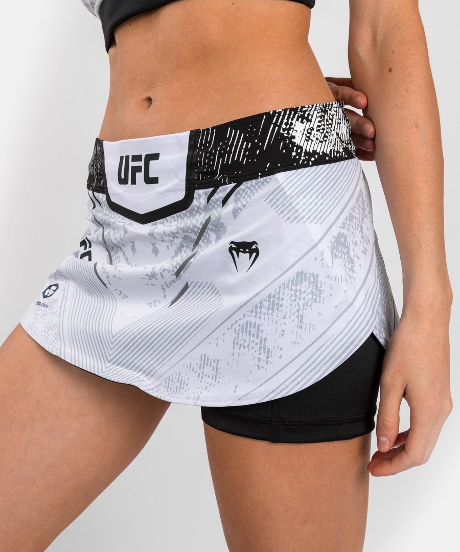 ufc adrenaline by venum オーセンティック ファイトナイト レディース スコート - ホワイト