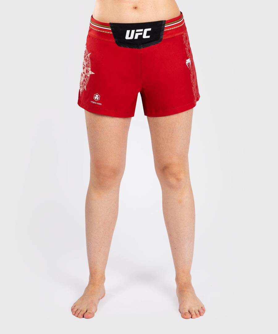 noche ufc by venum オーセンティック ファイトナイト ウィメンズ ファイトショーツ - レッド