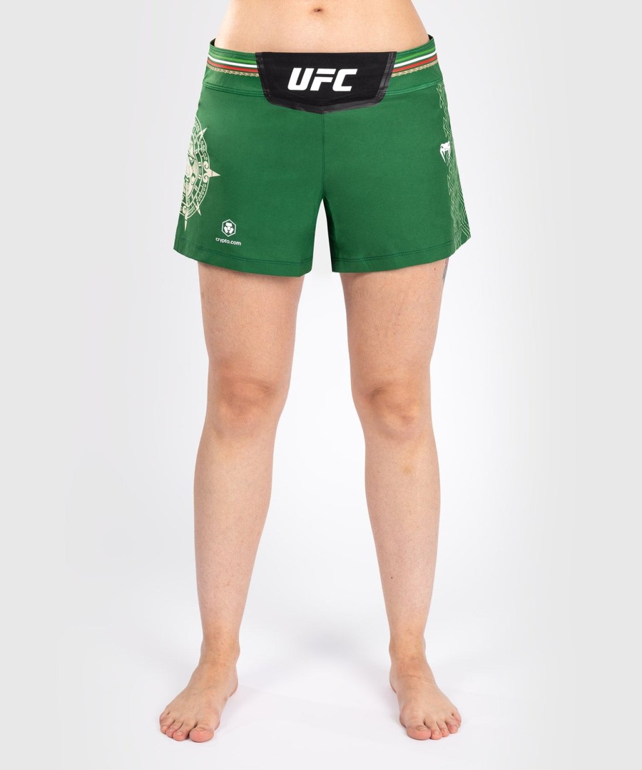noche ufc by venum オーセンティック ファイトナイト ウィメンズ ファイトショーツ - グリーン