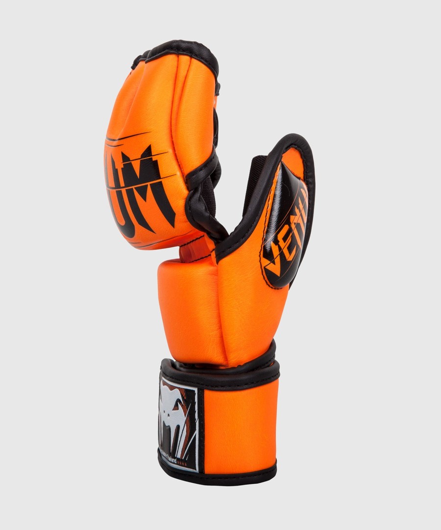 ヴェナム アンディスピューテッド 2.0 mmaグローブ - スキンテックスレザー - ネオオレンジ