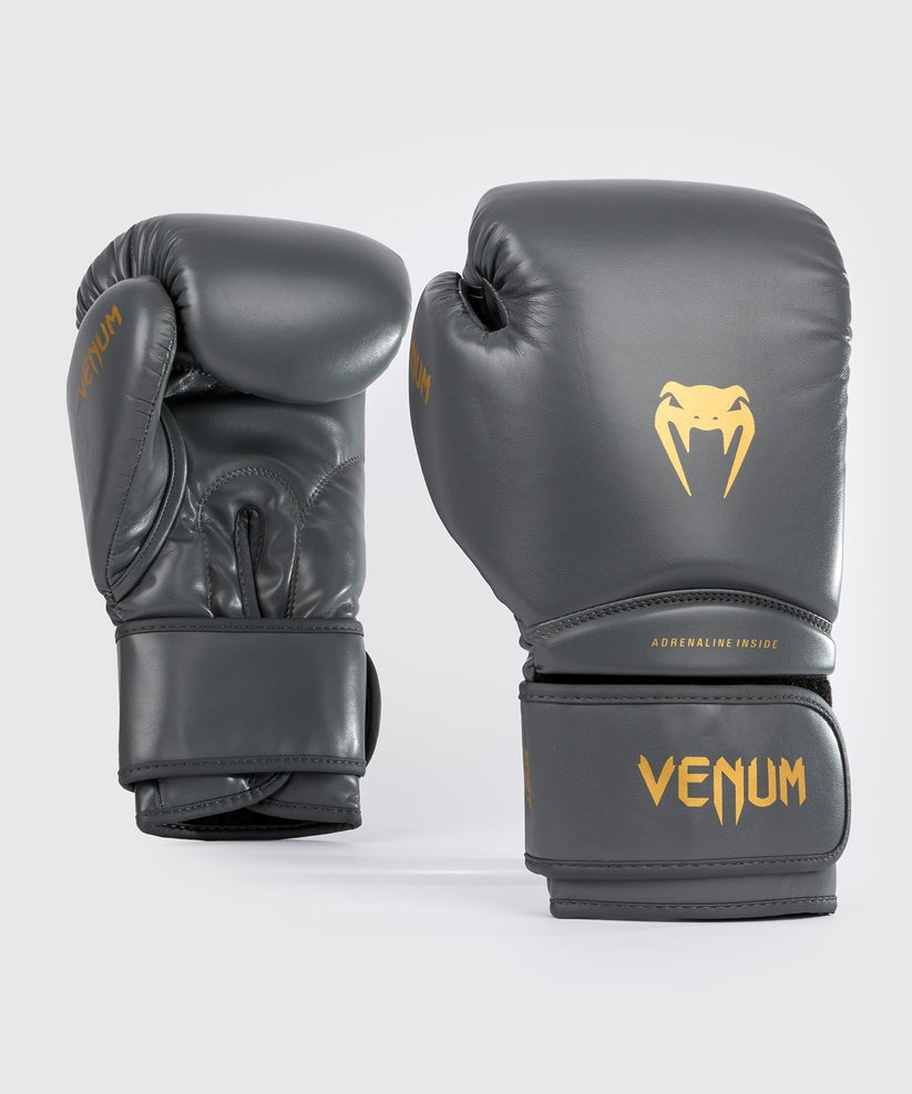 venum contender 1.5 ボクシンググローブ - グレーゴールド