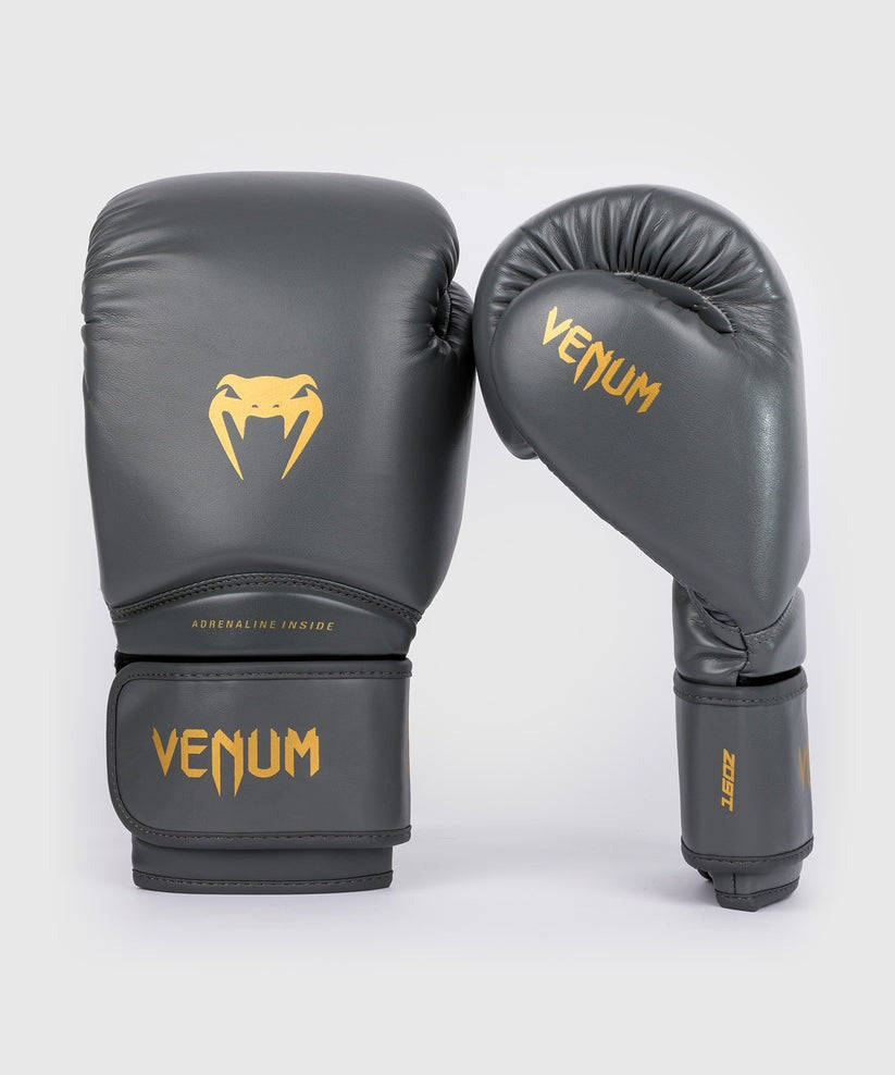 venum contender 1.5 ボクシンググローブ - グレーゴールド