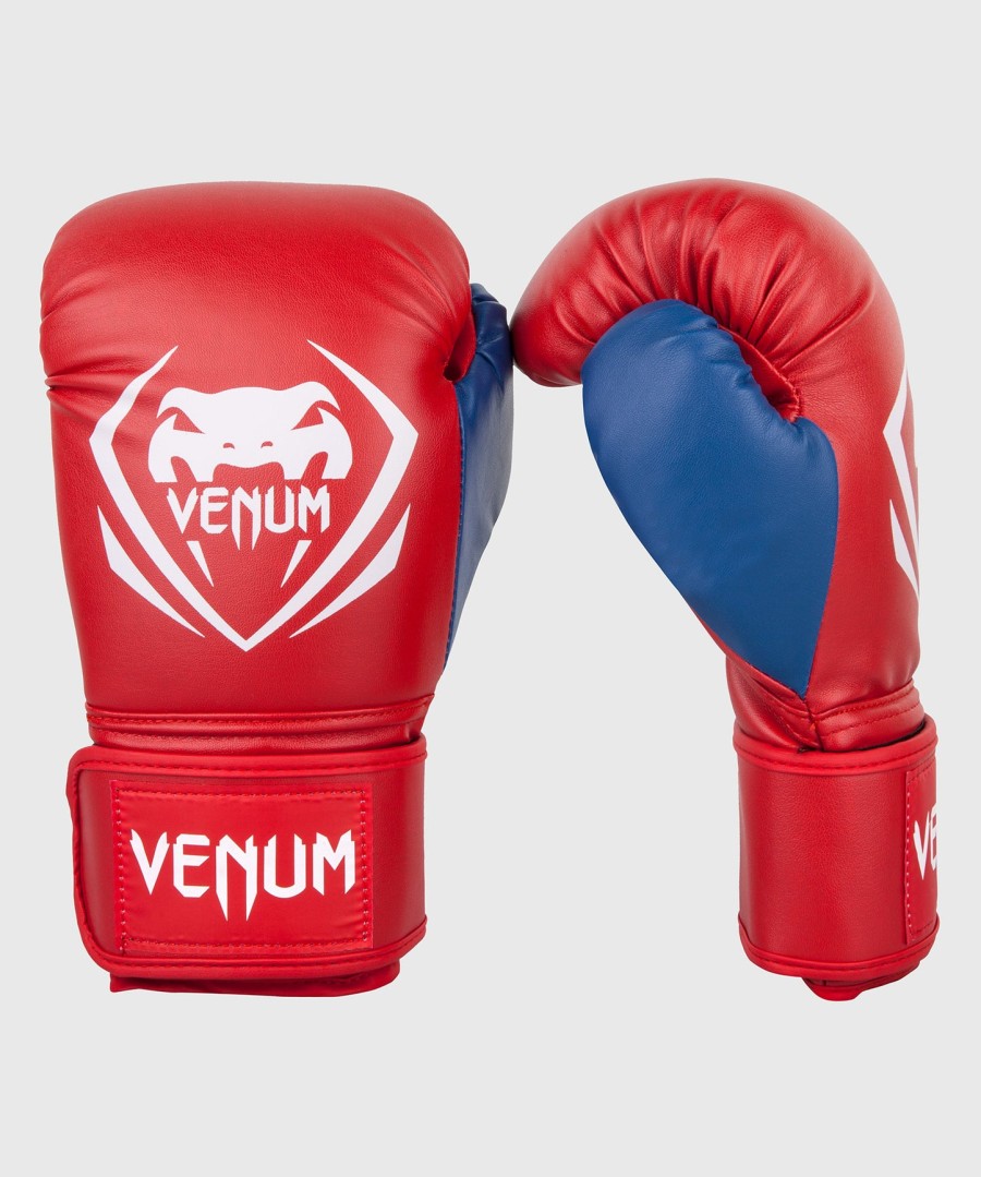 venum contender ボクシンググローブ - レッドホワイト-ブルー