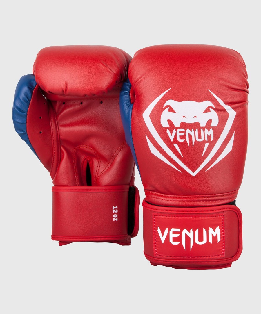 venum contender ボクシンググローブ - レッドホワイト-ブルー