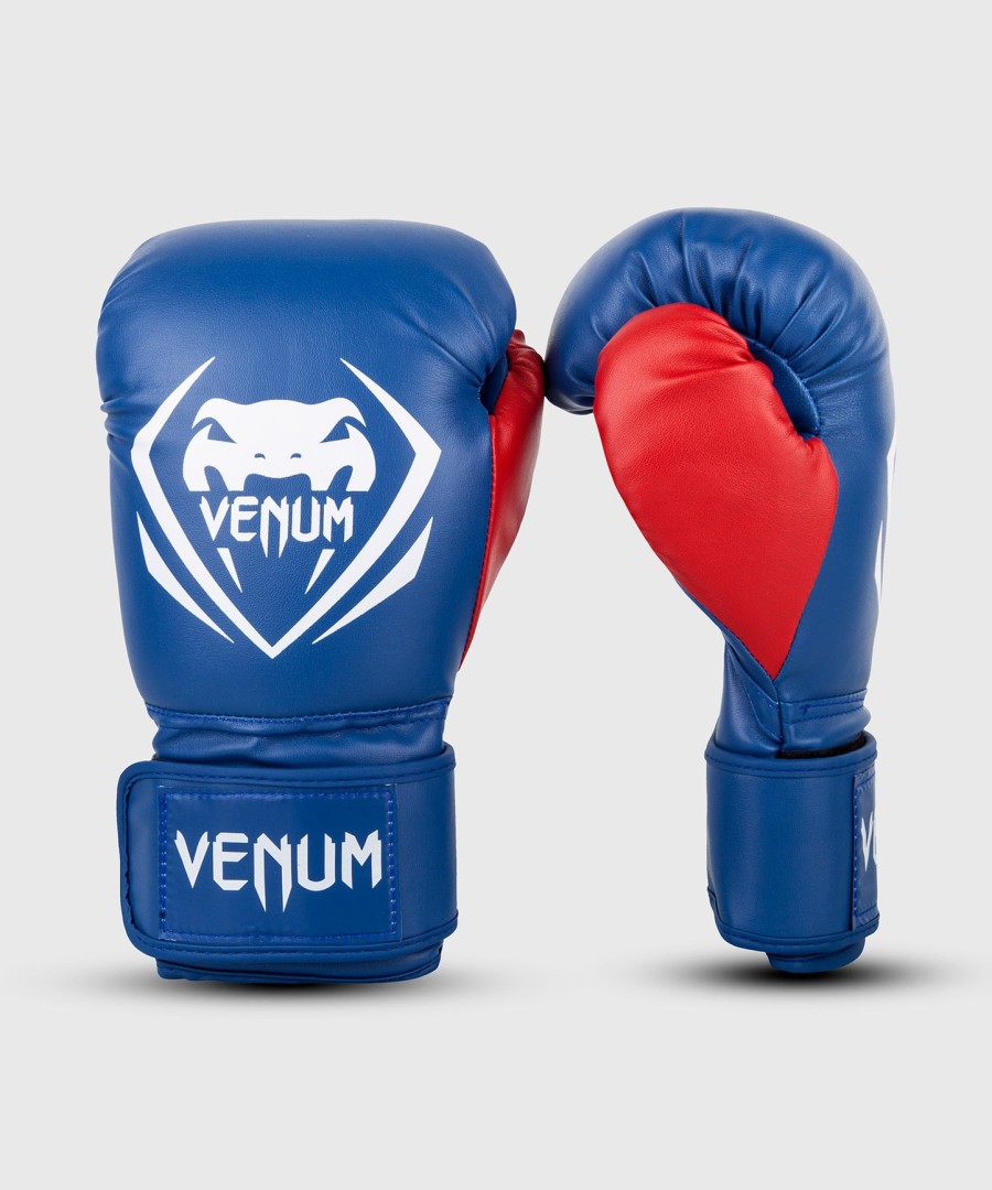 venum contender ボクシンググローブ - ブルーホワイトレッド