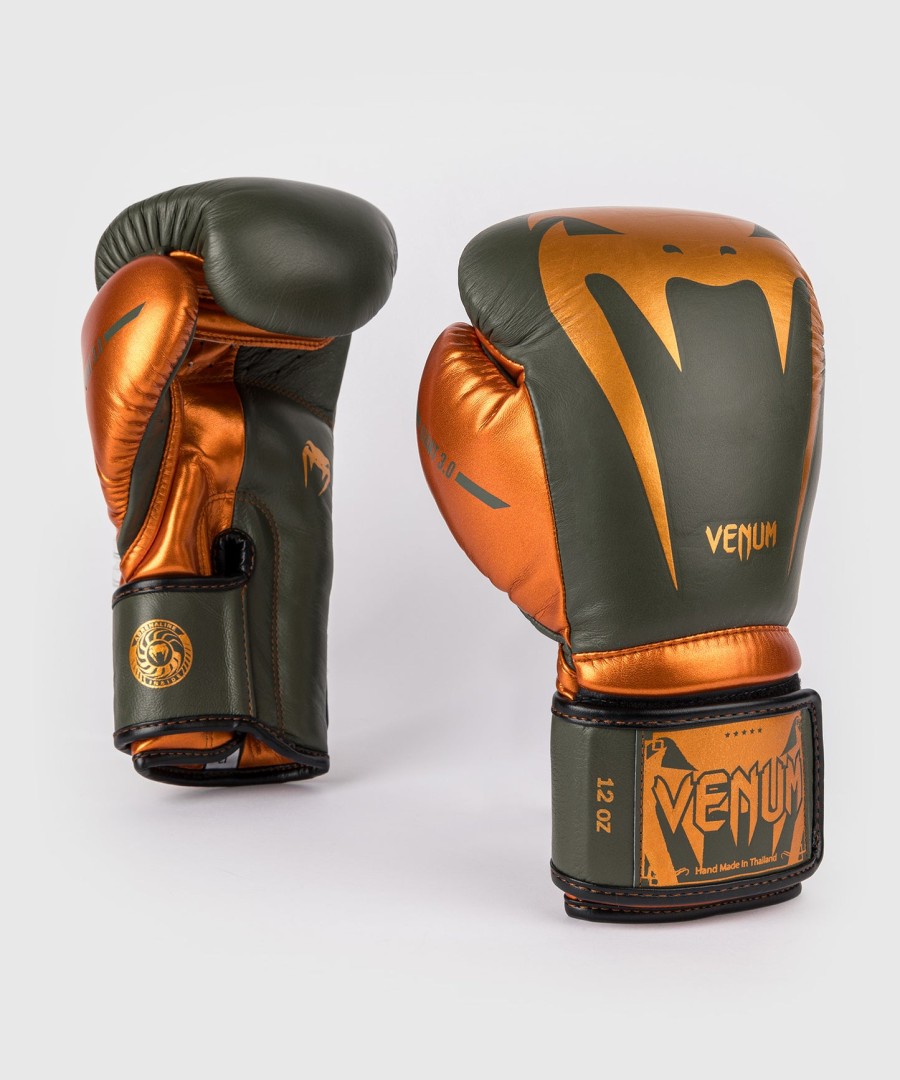 venum giant 3.0 ボクシンググローブ - カーキブロンズ - スペシャルエディション