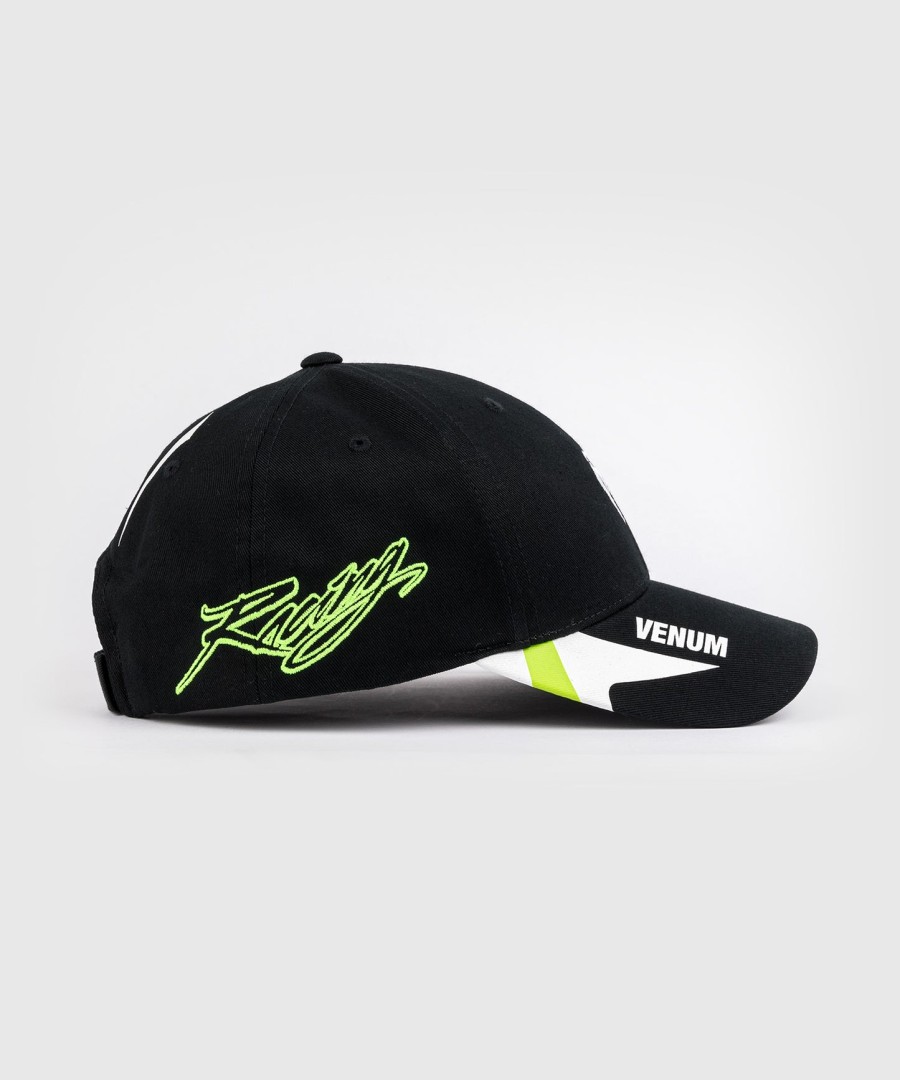 venum x bud racing キャップ - ブラックホワイトライムグリーン