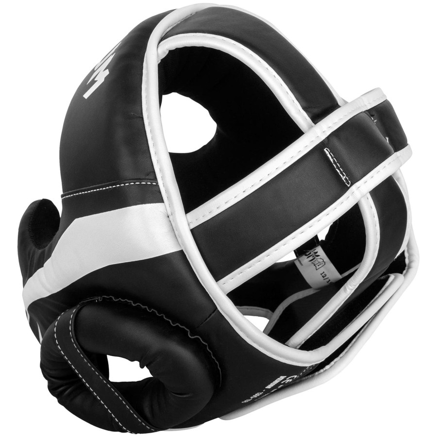 venum elite ヘッドギア - ブラックホワイト
