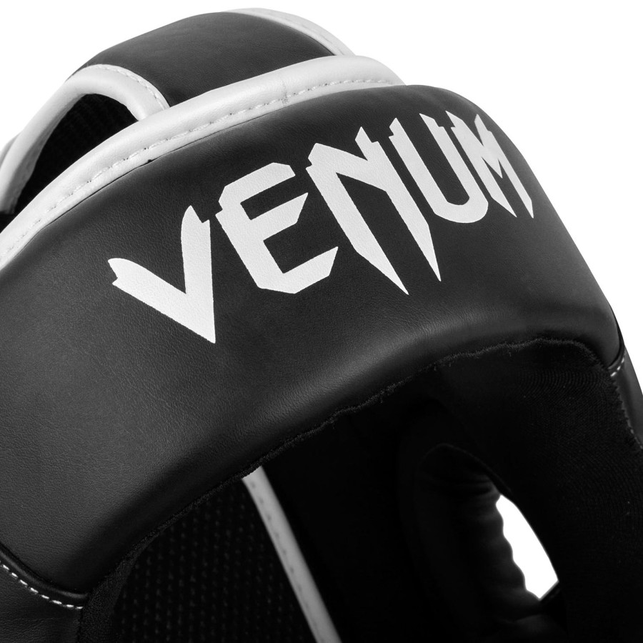 venum elite ヘッドギア - ブラックホワイト