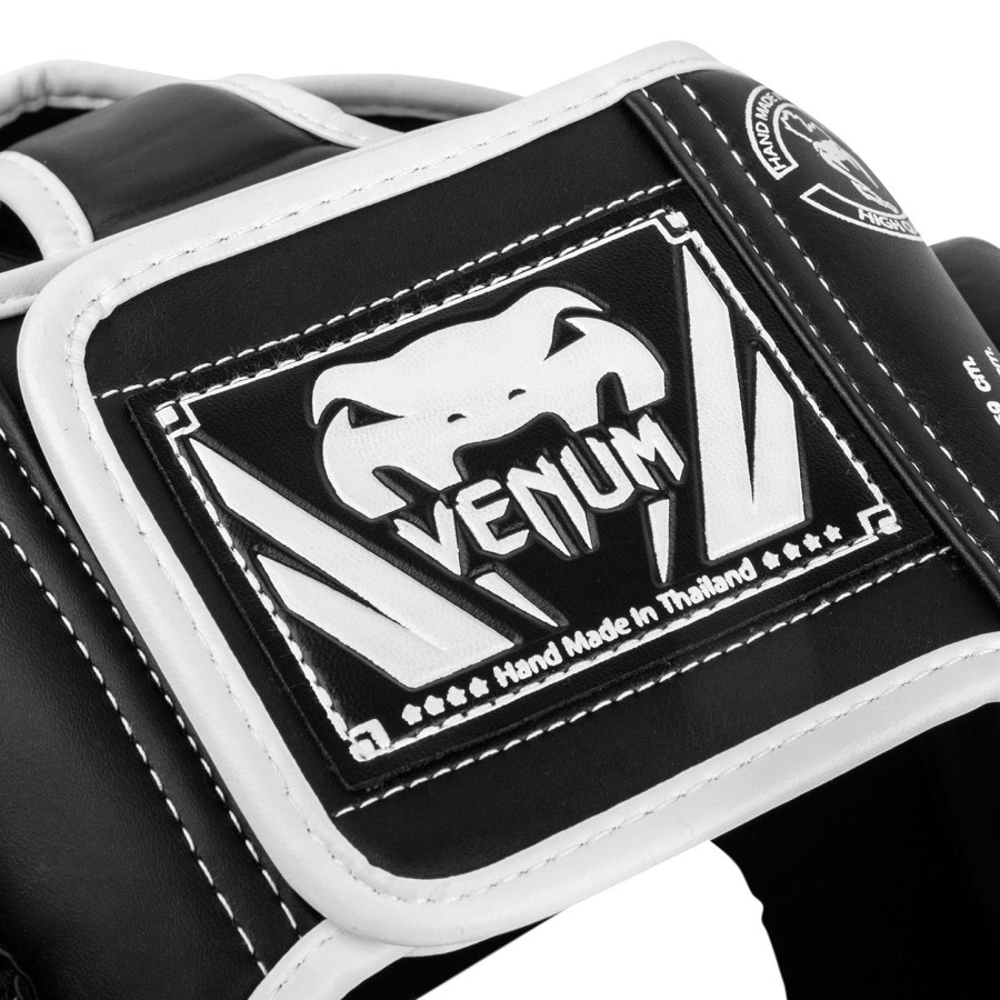 venum elite ヘッドギア - ブラックホワイト