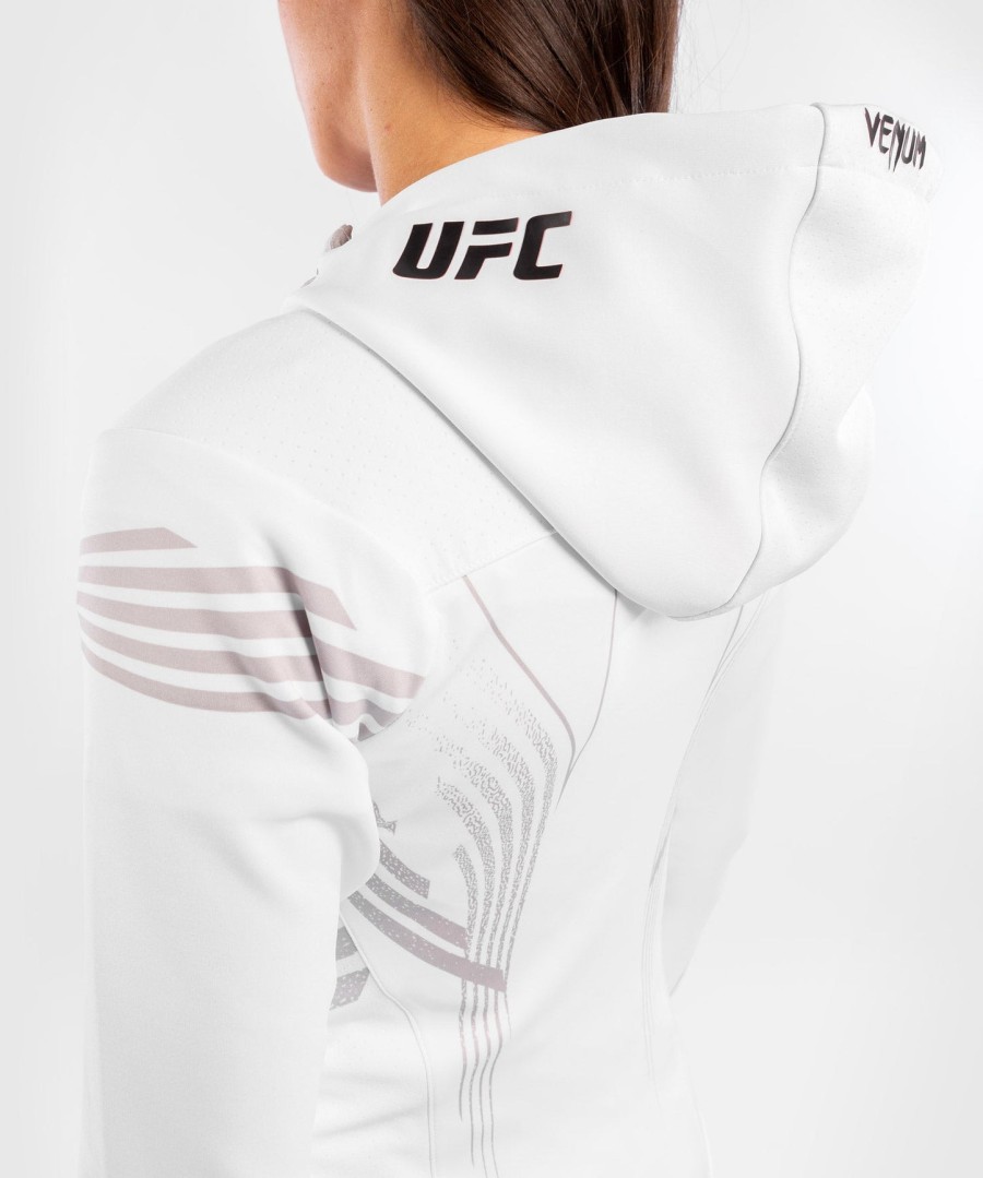 ufc venum オーセンティック ファイトナイト ウィメンズ ウォークアウト パーカー - ホワイト