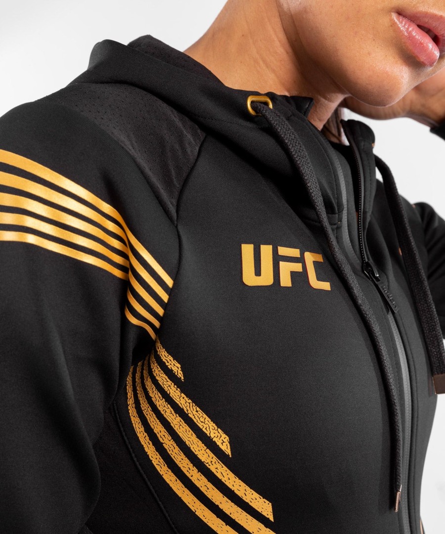 ufc venum オーセンティック ファイトナイト ウィメンズ ウォークアウト パーカー - チャンピオン